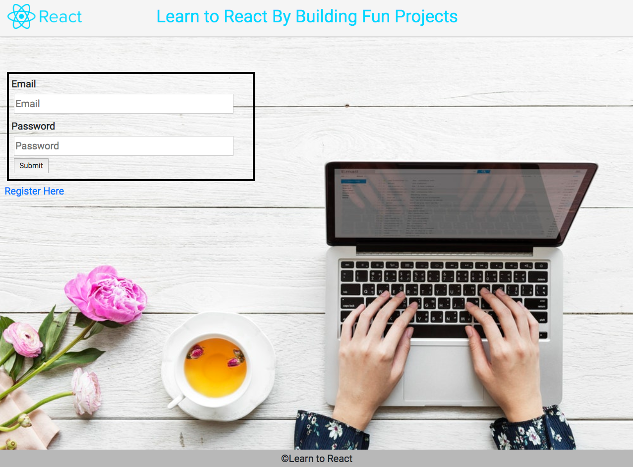 Learn To React Educational App
