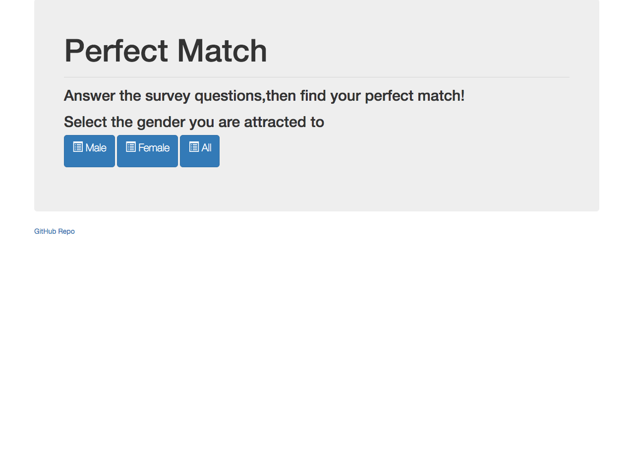 Perfect Match Dating App